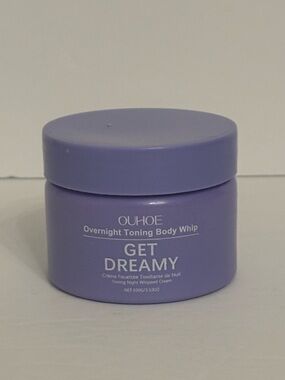 Ouhoe Get Dreamy Overnight Toning Body Whip Moisturizer New Purple White OS